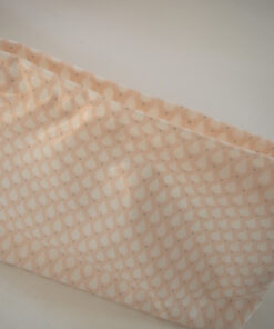 Schöne Kulturtasche aus Oilcloth von A.U Maison mit unserem neuen Lieblingsmuster Teardrops in soft rosé