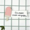 Magnet "Eis am Stiel" rosa