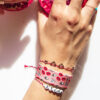 Armband Silk „EYES & LIPS“