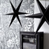 Papier Sterne "Black"