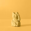 Winkekatze "Lucky Cat" mini, gelb