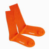 DillySocks Ribbed, carrot orange