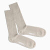 DillySocks Ribbed, mold grey