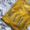 Shirt MAMA, ochre-leo