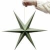 Papier Sterne "olive green"