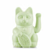 Winkekatze "Lucky Cat", light green