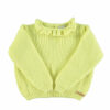 Piupiuchick Soft Knitted Sweater, lime