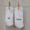 Eulenschnitt Socken OK CIAO!