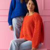 Grobstrick-Pullover YUKI, mandarin