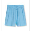 Mads Nørgaard Crincle Pop Shorts DORA, alaskan blue