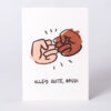 Postkarte ALLES GUTE BRUDI, Deli Cards