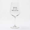 Weinglas WORK WINE BALANCE, Johanna Schwarzer // Selekkt