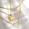Luamaya Kette LOVING HEART, gold