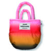 Mads Nørgaard Recycle Pillow Bag, gradient pink AOP