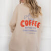 Liliput Sweater COFFEE BEFORE CHAOS, beige