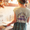 Sisters Department Short Sleeve T-Shirt LOS AMICI, green