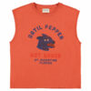 Sisters Department Sleeveless Shirt DATIL PEPPER, terracotta